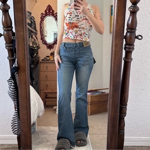 D&G sideways jeans